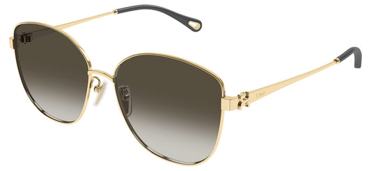 Chloe CH0306SK Sunglasses - Gold / Green