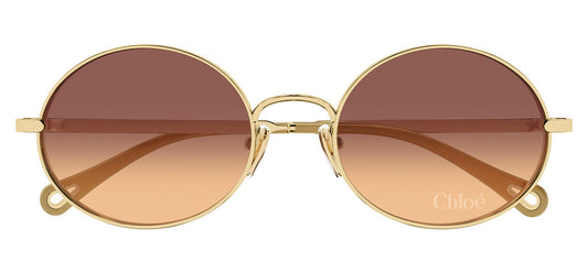 Chloe CH0326S Sunglasses - Gold / Brown Gradient