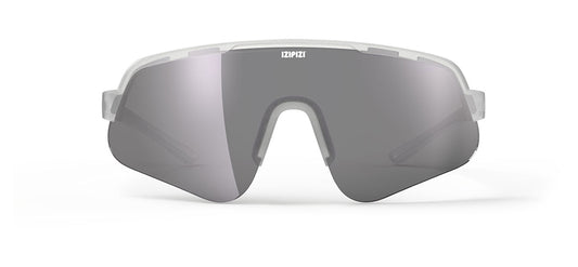 IZIPIZI Flash Sunglasses - Crystal / Silver Mirror Photochromic
