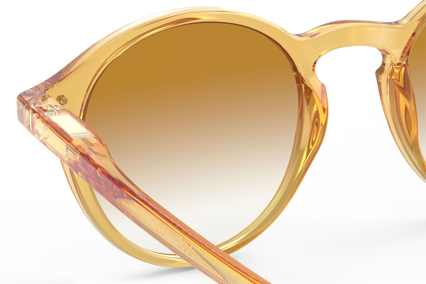 IZIPIZI #D Sunglasses - Crossroads Golden Canyon / Brown Gradient Polarised
