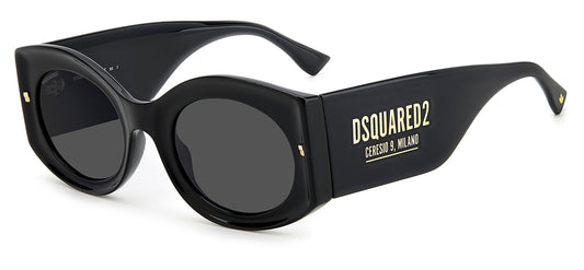 DSQUARED2 0071/S Sunglasses - Black / Grey