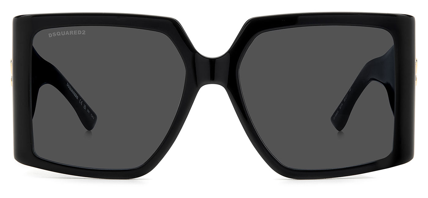 DSQUARED2 0096/S Sunglasses - Black / Grey