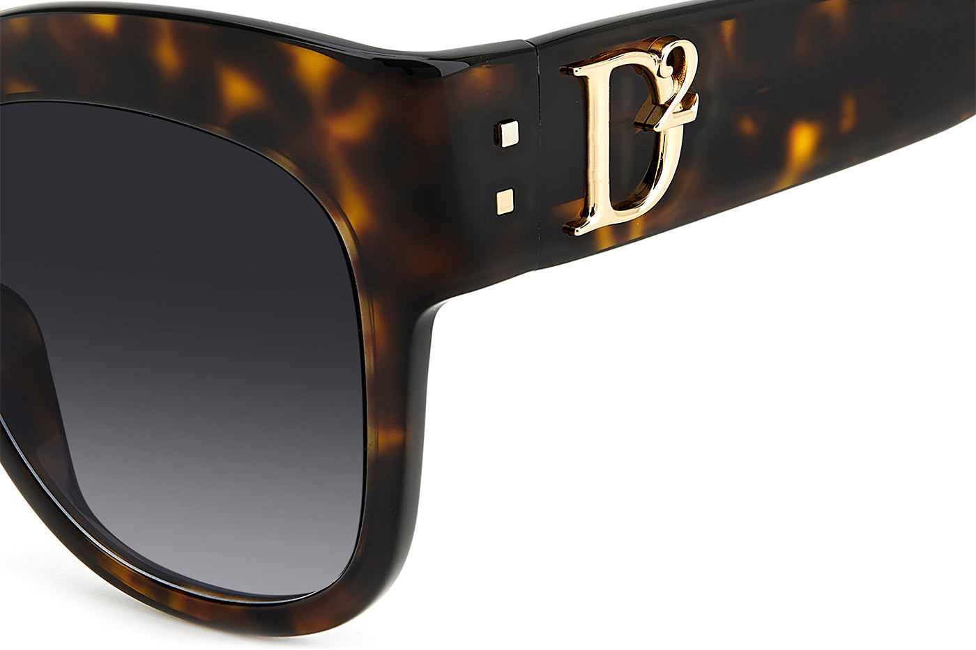 DSQUARED2 0097/S Sunglasses - Havana / Dark Grey Gradient