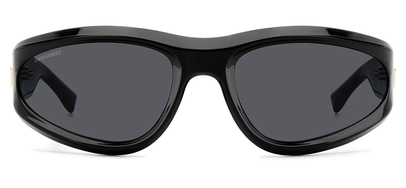 DSQUARED2 0101/S Sunglasses - Black / Grey