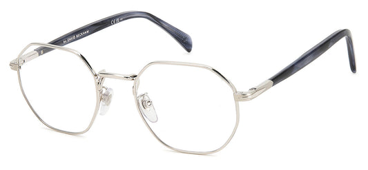 David Beckham DB1133 Glasses - Striped Blue Palladium
