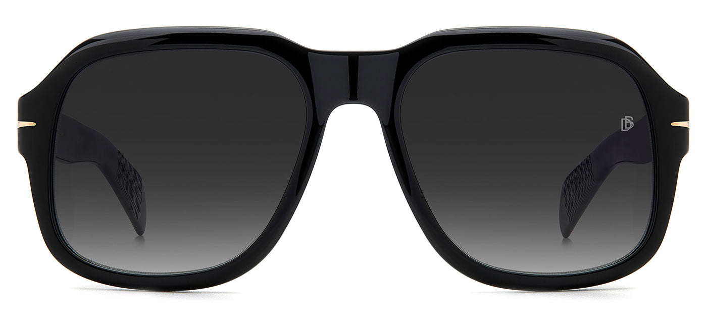 David Beckham DB7090/S Sunglasses - Black / Dark Grey Gradient