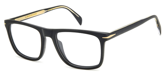 David Beckham DB7115 Glasses - Matt Black and Gold