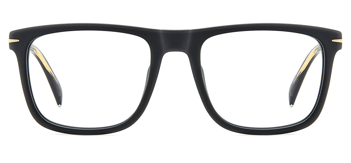 David Beckham DB7115 Glasses - Matt Black and Gold