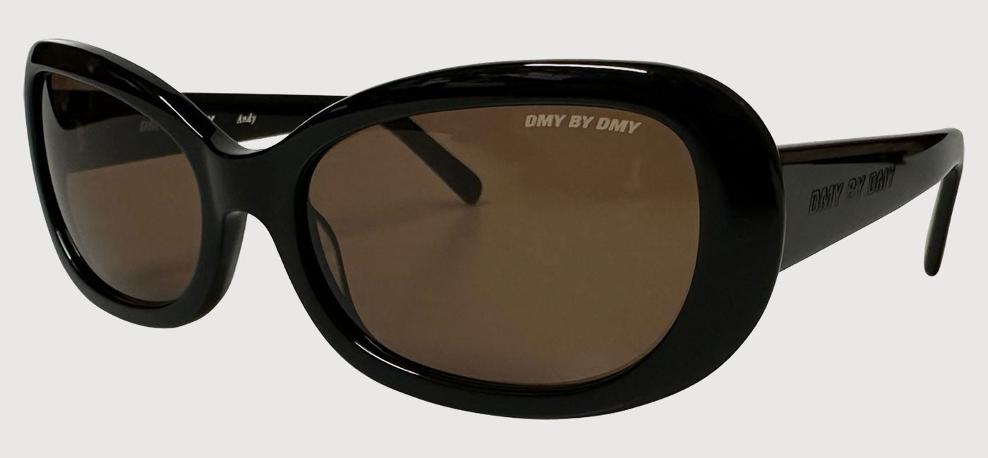 DMY BY DMY Andy Sunglasses - Black / Brown