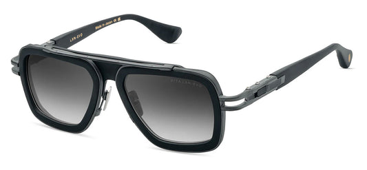 DITA LXN-EVO Sunglasses - Matte Black and Black Iron / Dark Grey to Clear Gradient