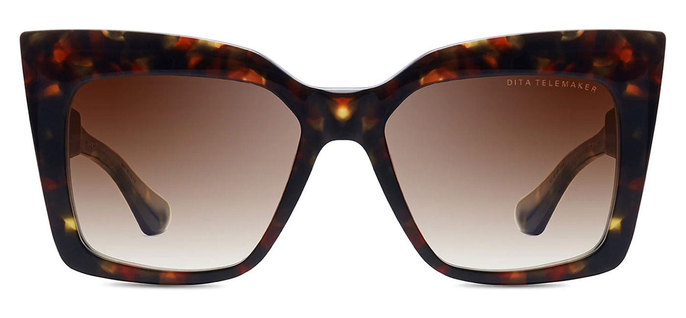 DITA Telemaker Sunglasses - Haute Tortoise / Dark Brown to Clear Gradient
