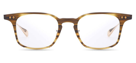 DITA Buckeye (+) Glasses - Timber Brown and White Gold