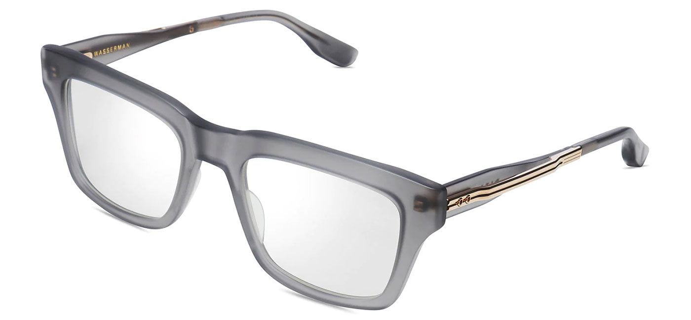 DITA Wasserman Glasses - Satin Crystal Grey and White Gold