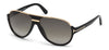 Tom Ford FT0334 Dimitry Sunglasses - Black / Green Gradient