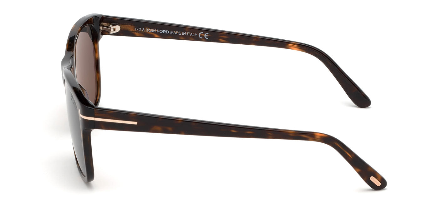 Tom Ford FT0698 Giulio Sunglasses - Dark Havana / Smoke Polarised
