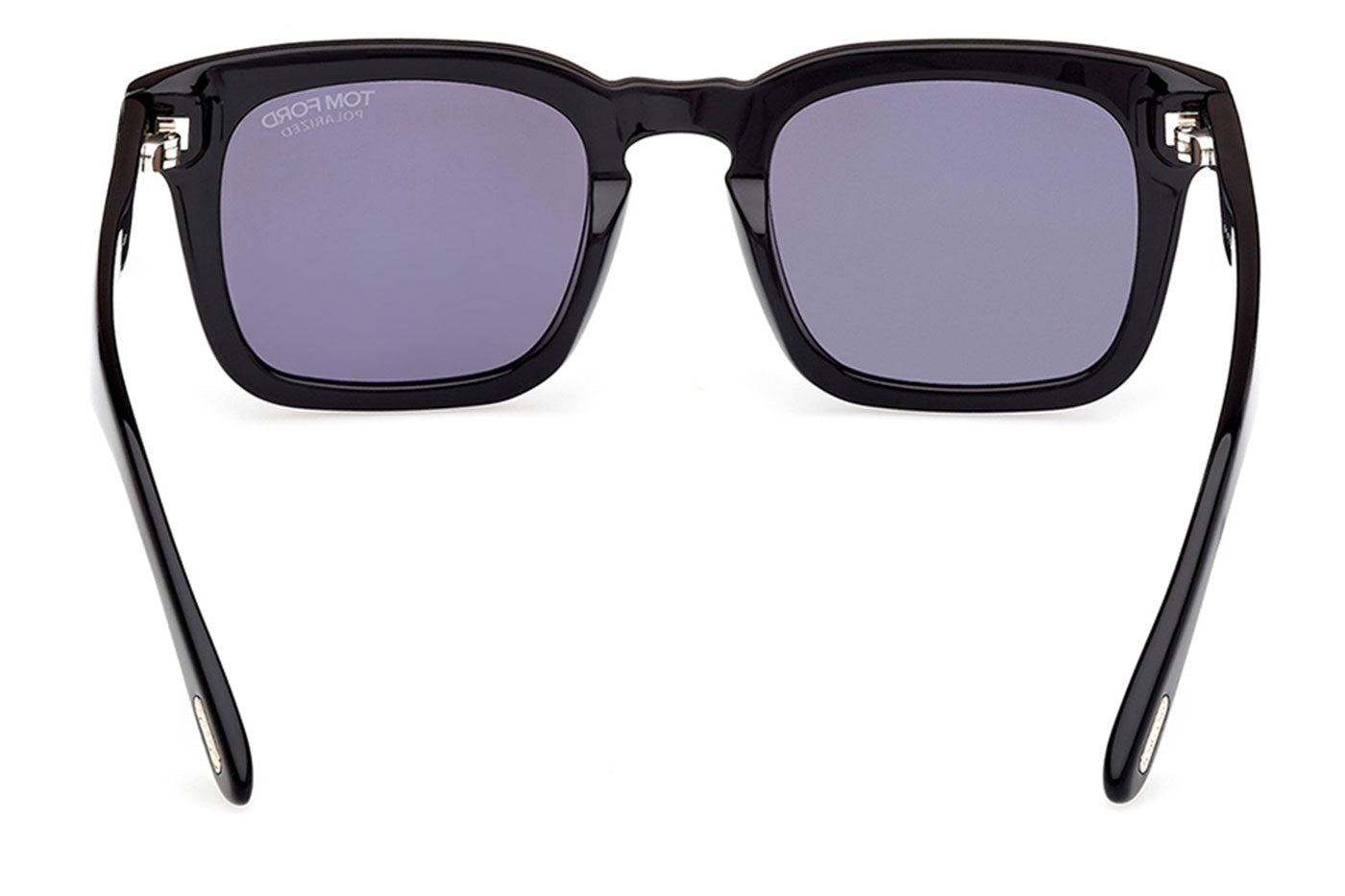 Tom Ford FT0751 Dax Sunglasses - Shiny Black / Smoke Polarised