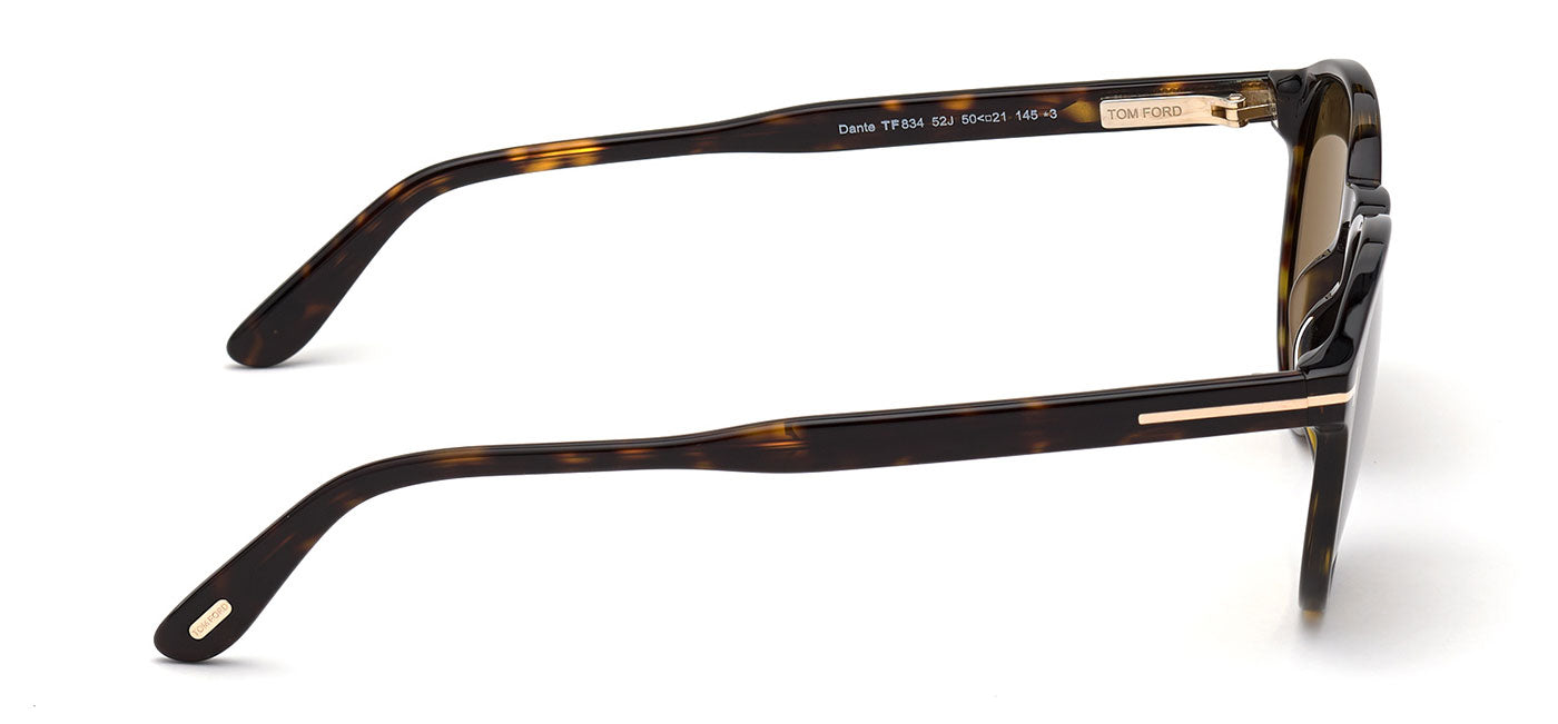 Tom Ford FT0834 Dante Sunglasses - Dark Havana / Roviex