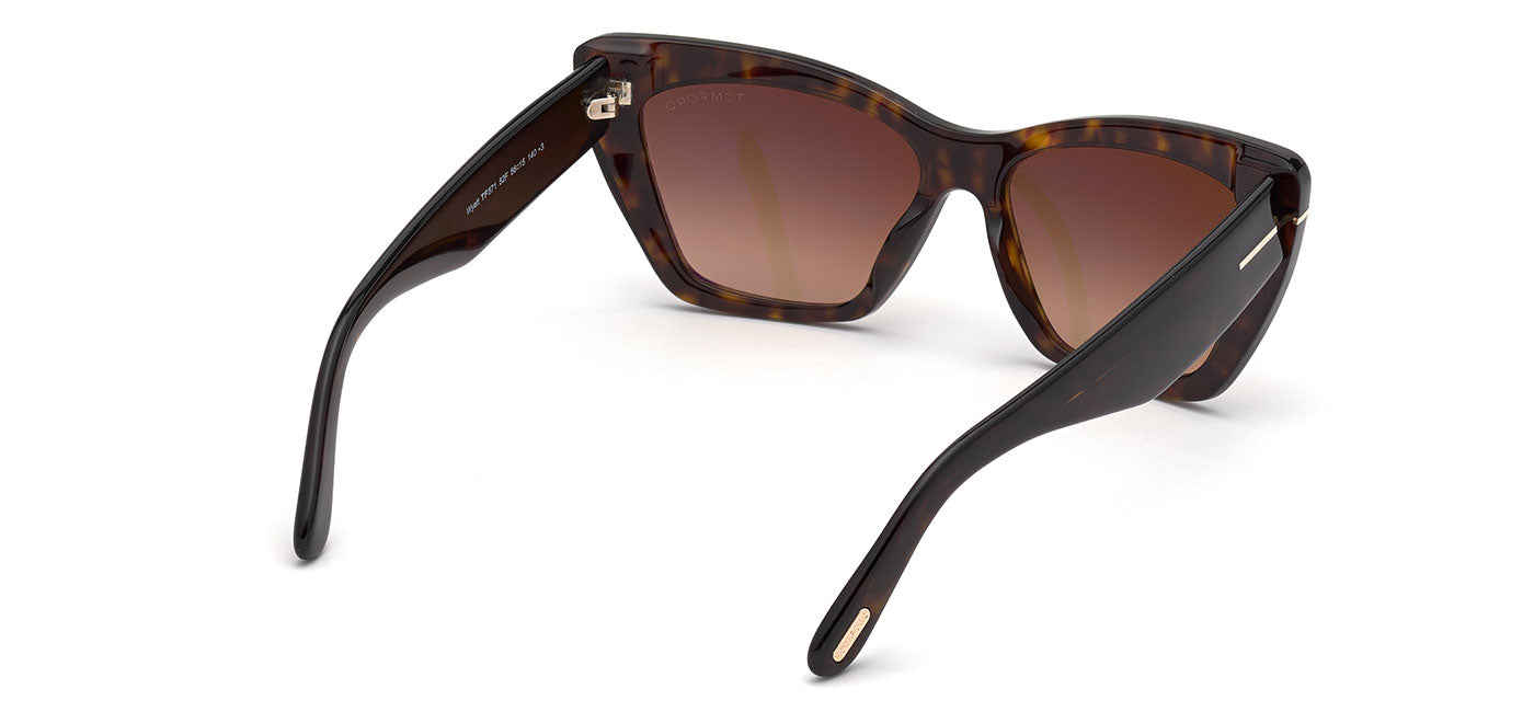 Tom Ford FT0871 Wyatt Sunglasses - Dark Havana / Brown Gradient