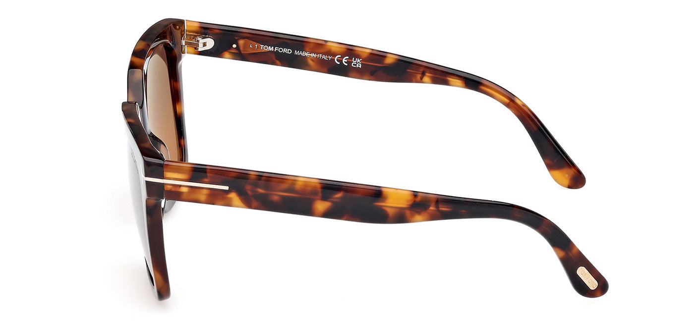 Tom Ford FT0952 Selby Sunglasses - Dark Havana / Brown Polarised