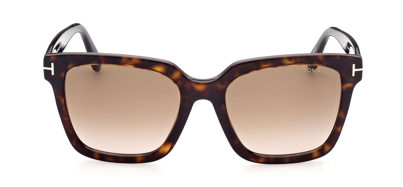 Tom Ford FT0952 Selby Sunglasses - Dark Havana / Brown Gradient