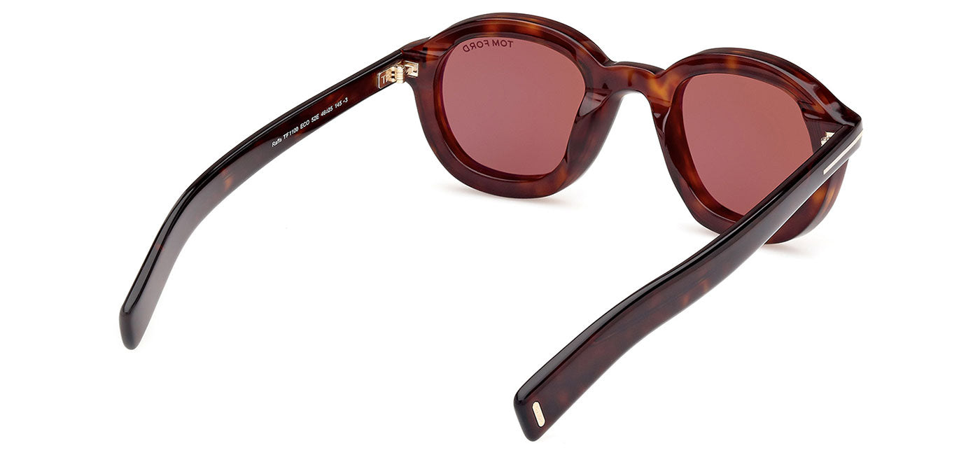 Tom Ford FT1100 Raffa Sunglasses - Dark Havana / Brown