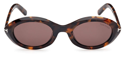 Tom Ford FT1186 Carmen Sunglasses - Dark Havana / Brown
