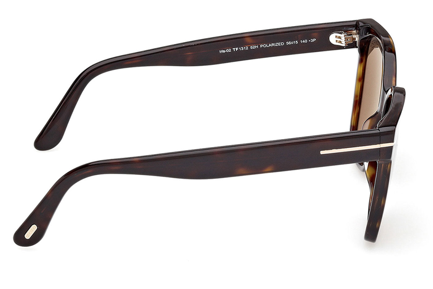 Tom Ford FT1312 Iris-02 Sunglasses - Dark Havana / Brown Polarised