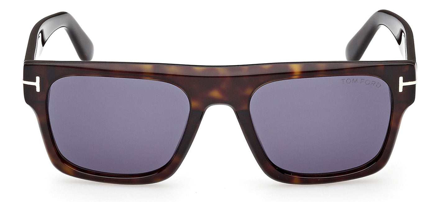 Tom Ford FT1337 Cyrus-02 Sunglasses - Dark Havana / Blue