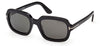 Tom Ford FT1342 Lana-02 Sunglasses - Shiny Black / Smoke Polarised