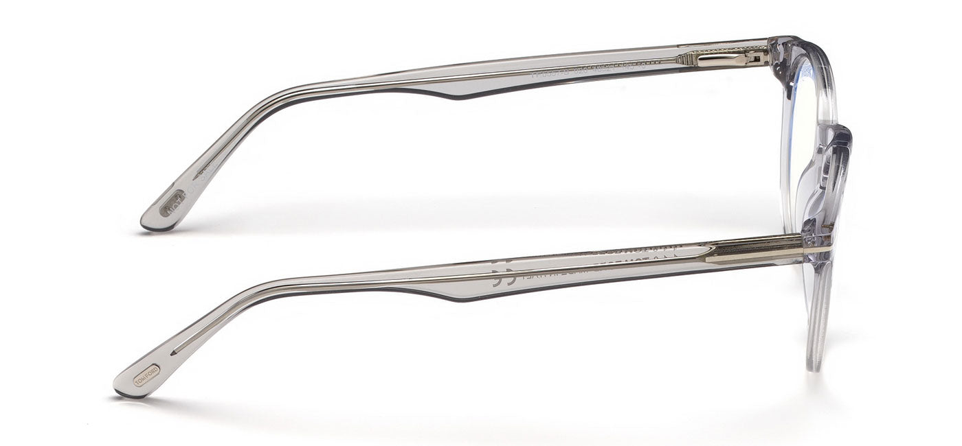 Tom Ford FT5557-B Glasses - Transparent Grey