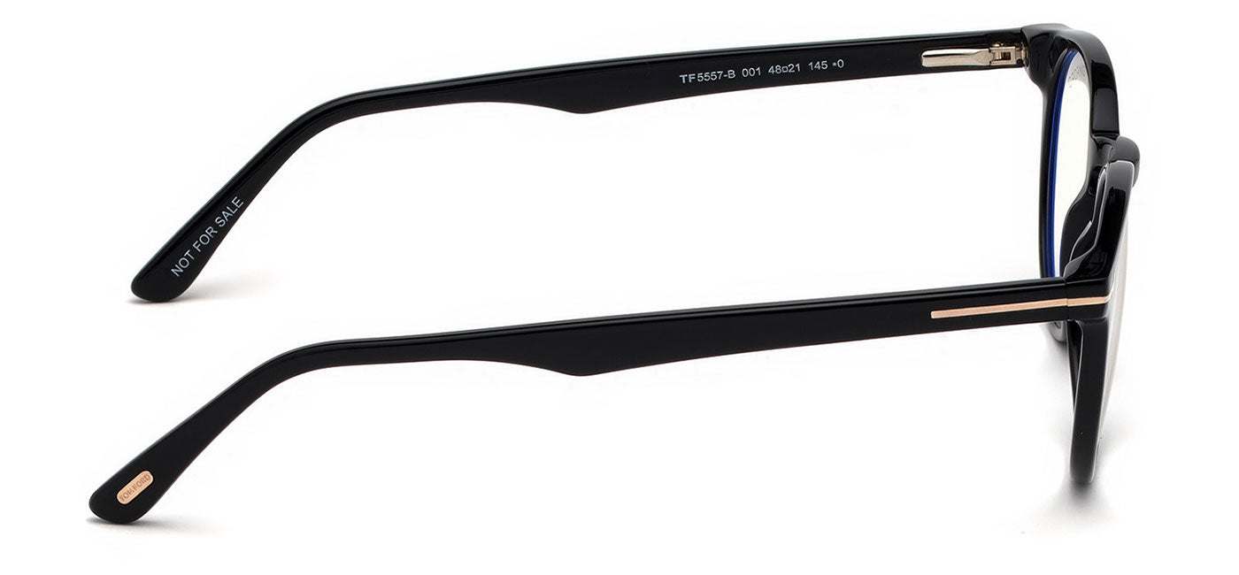 Tom Ford FT5557-B Glasses - Shiny Black