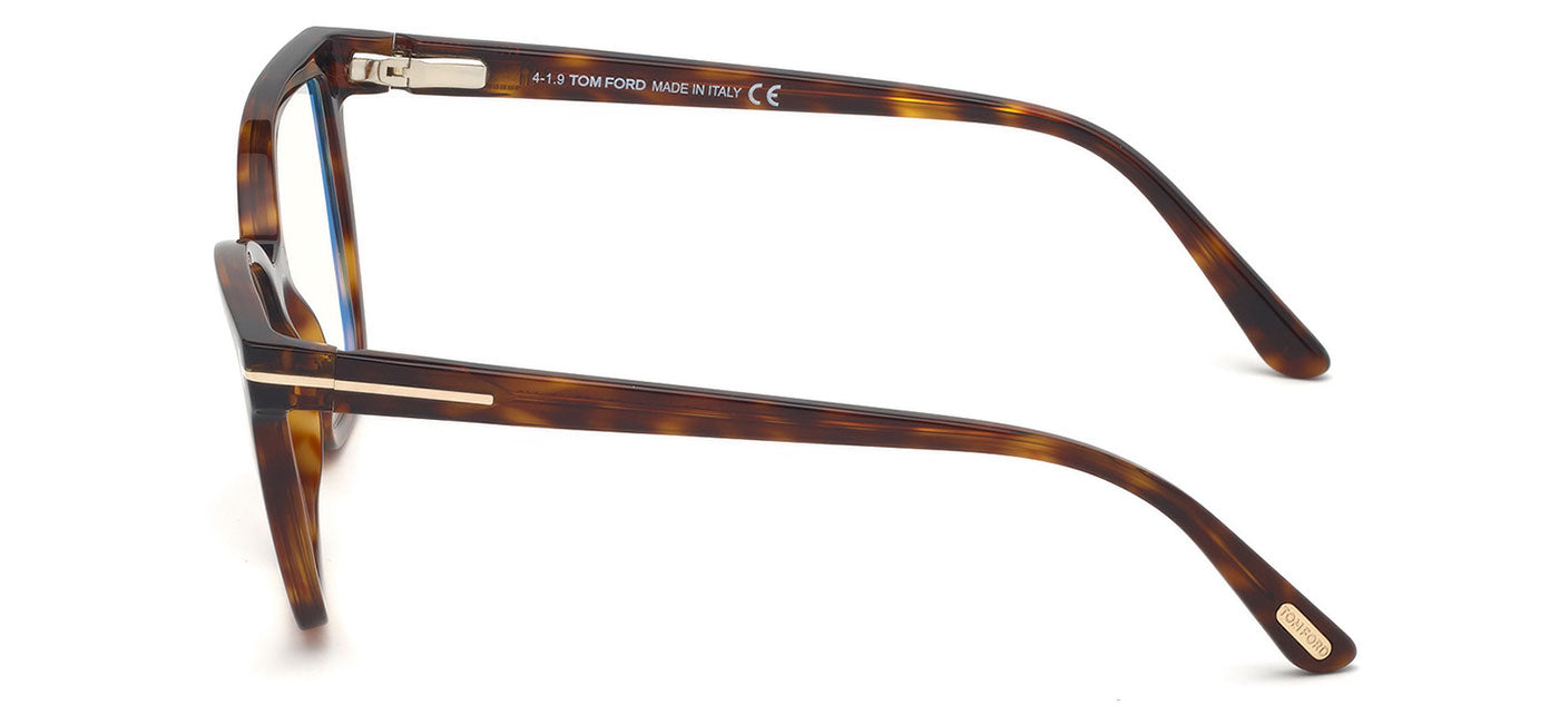 Tom Ford FT5641-B Glasses - Red Havana & Two Clip-On Set