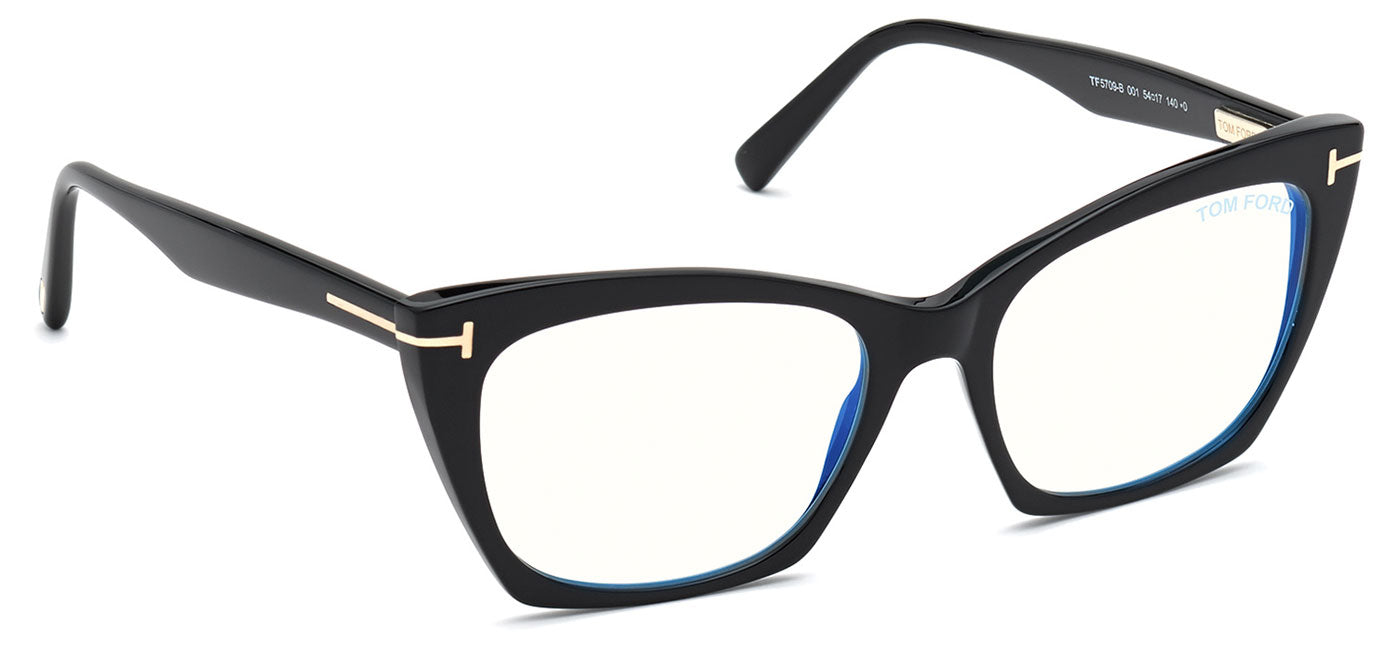 Tom Ford FT5709-B Glasses - Shiny Black