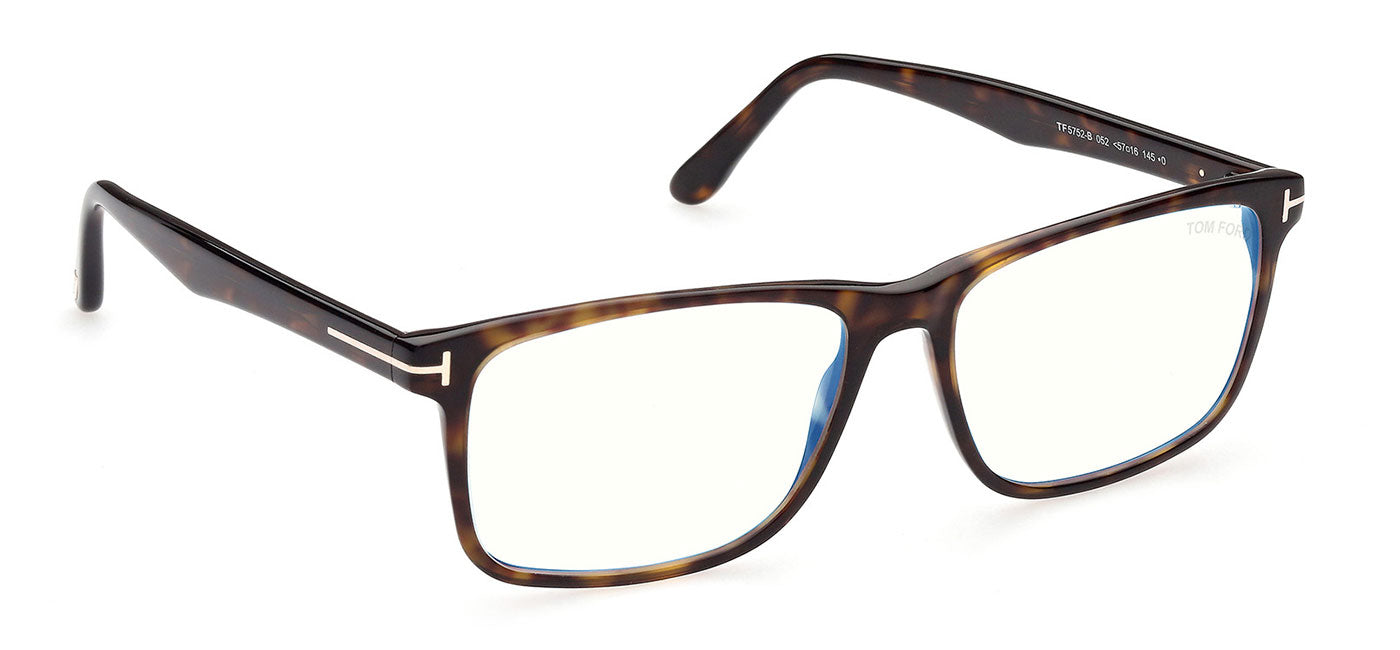 Tom Ford FT5752-B Glasses - Dark Havana