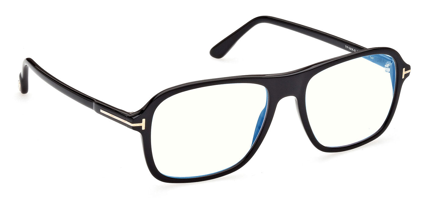 Tom Ford FT5806-B Glasses - Shiny Black