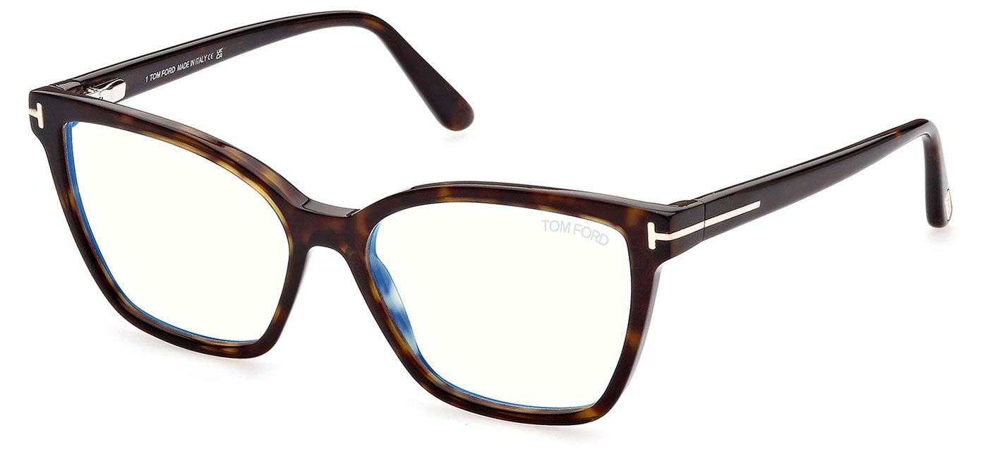 Tom Ford FT5812-B Glasses - Dark Havana