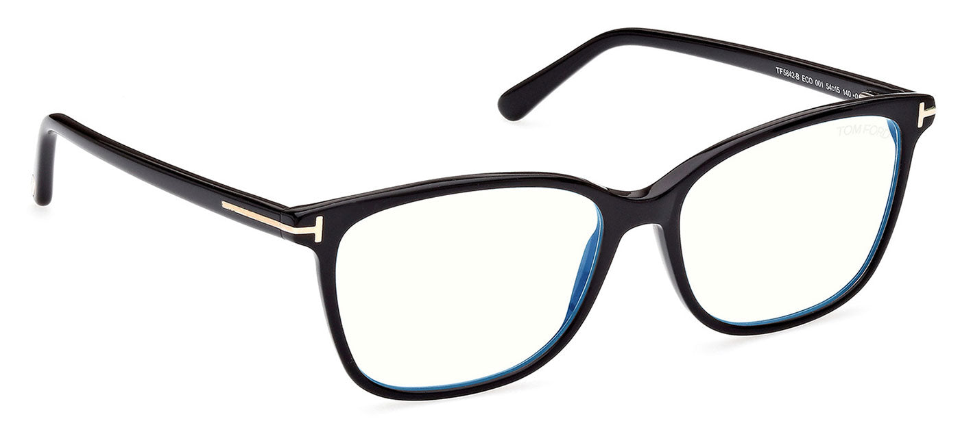 Tom Ford FT5842-B Glasses - Shiny Black