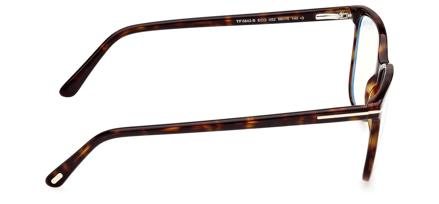 Tom Ford FT5842-B Glasses - Dark Havana