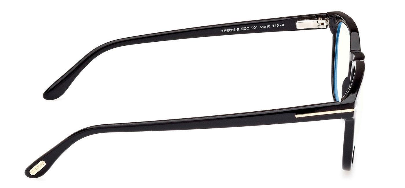 Tom Ford FT5868 Glasses - Shiny Black