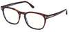 Tom Ford FT5868 Glasses - Dark Havana