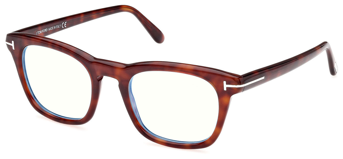 Tom Ford FT5870-B Glasses - Red Havana