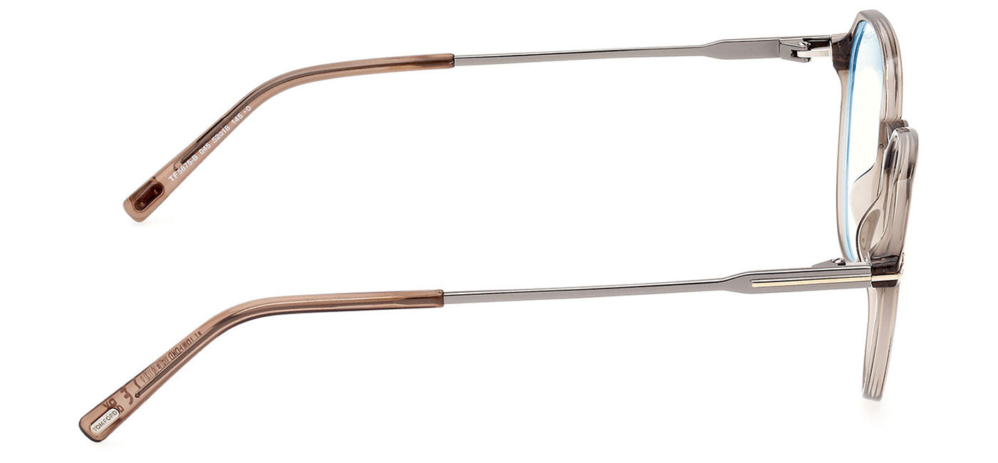 Tom Ford FT5875-B Glasses - Shiny Light Brown