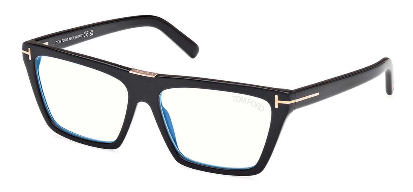 Tom Ford FT5912 Glasses - Shiny Black