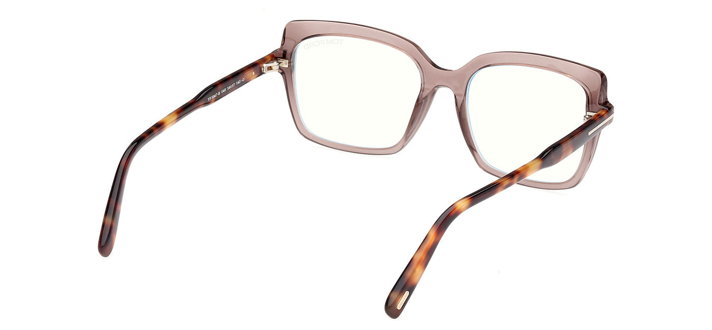 Tom Ford FT5947-B Glasses - Shiny Dark Brown