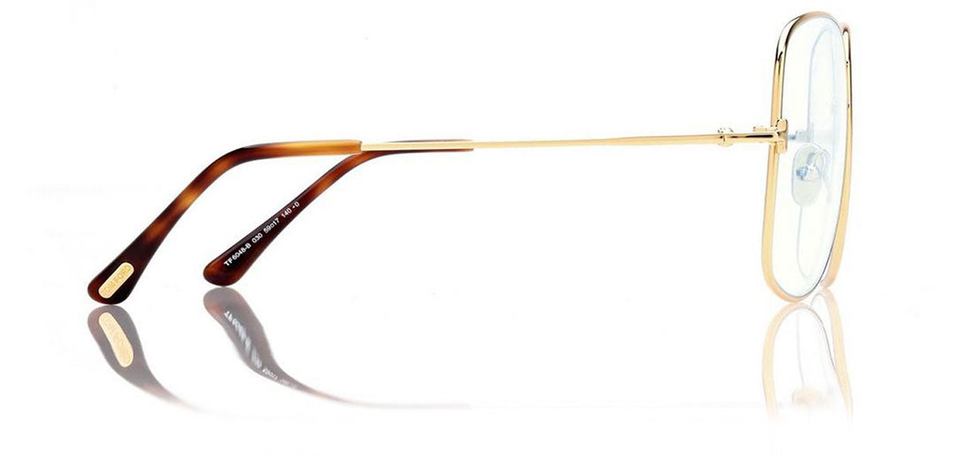 Tom Ford FT6048-B Glasses - Shiny Deep Gold