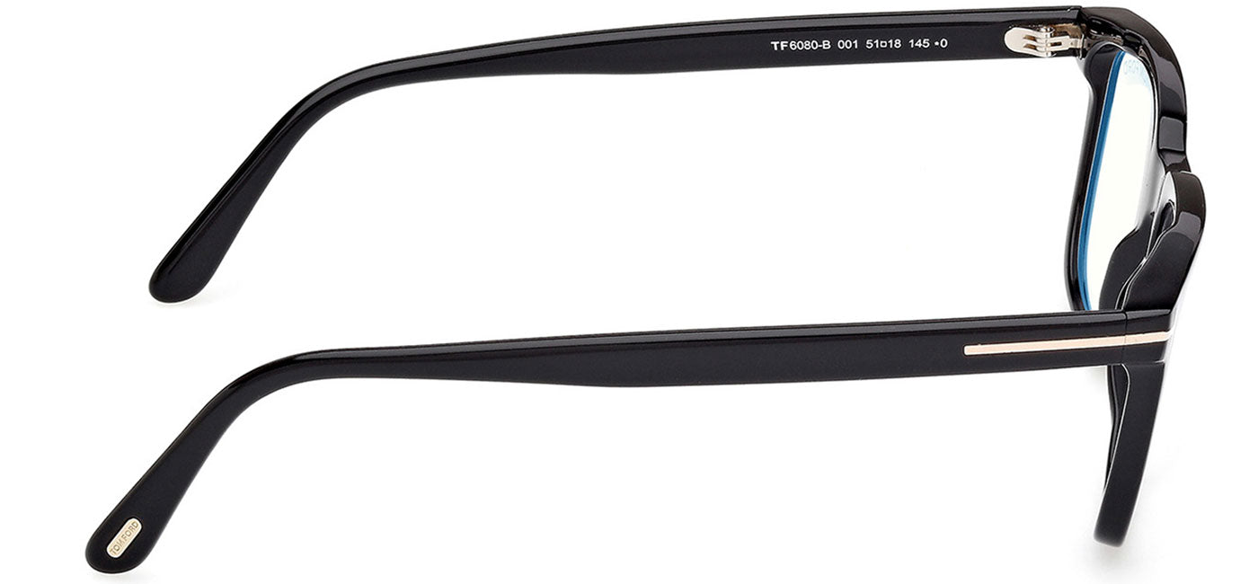 Tom Ford FT6080-B Glasses - Shiny Black