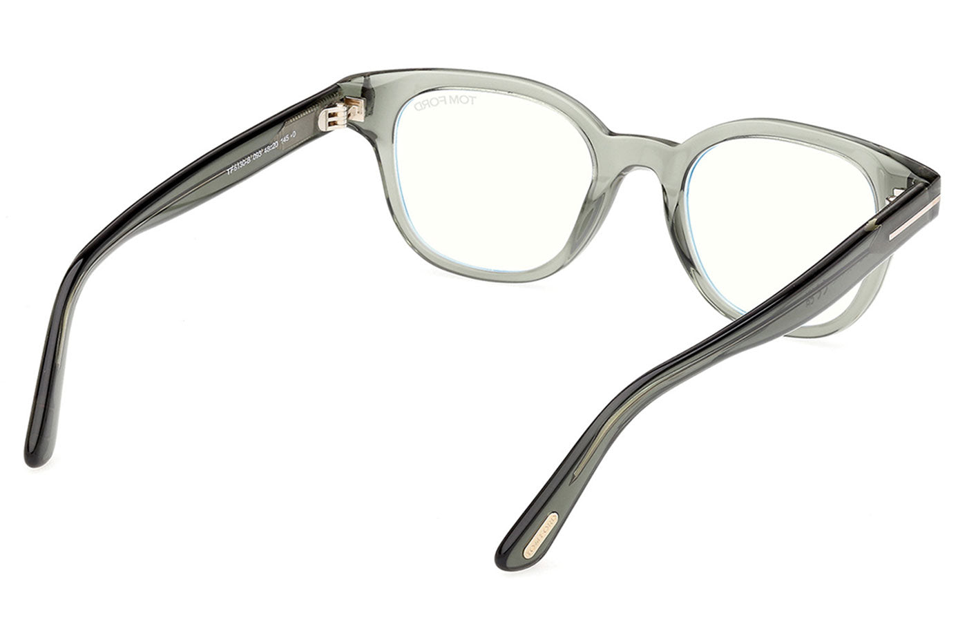 Tom Ford FT6130-B Glasses - Shiny Light Green