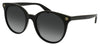 Gucci GG0091S Sunglasses - Black / Grey Gradient