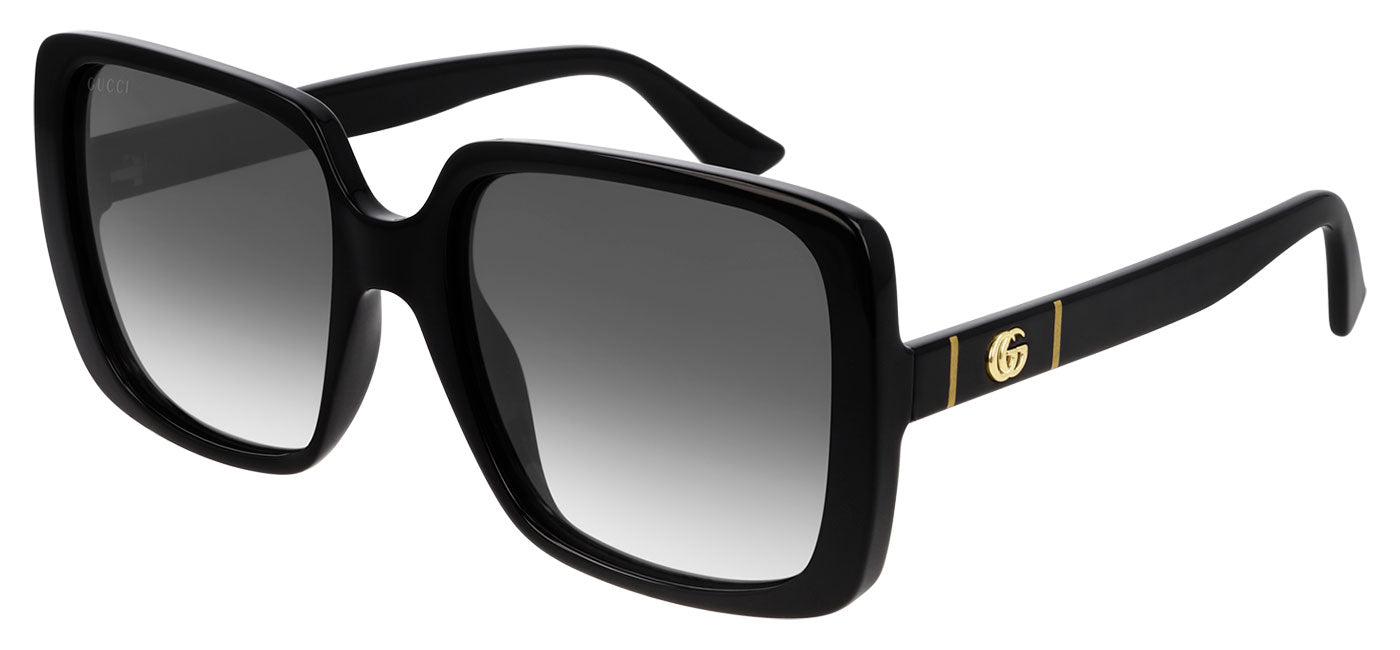 Gucci GG0632S Sunglasses - Black / Grey Gradient