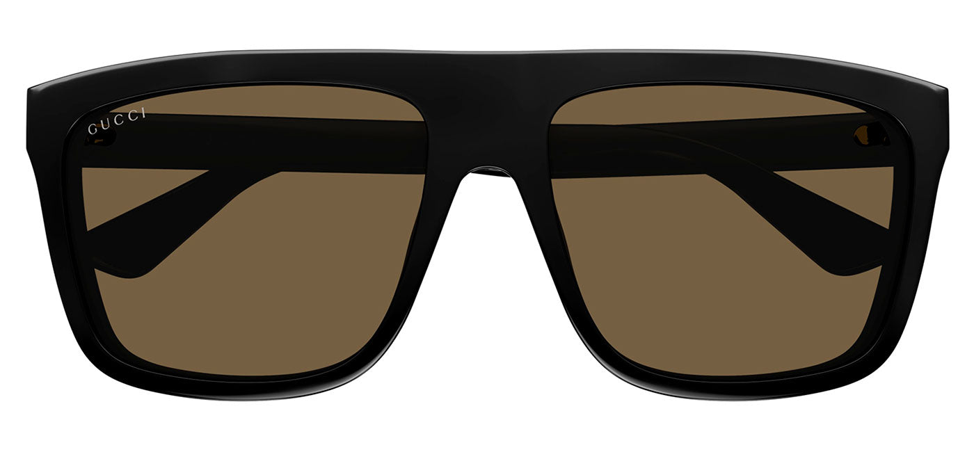 Gucci GG0748S Sunglasses - Black / Brown
